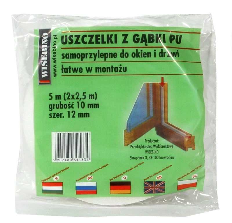 Stomil Sanok Sponge seal 10x8mm 5m
