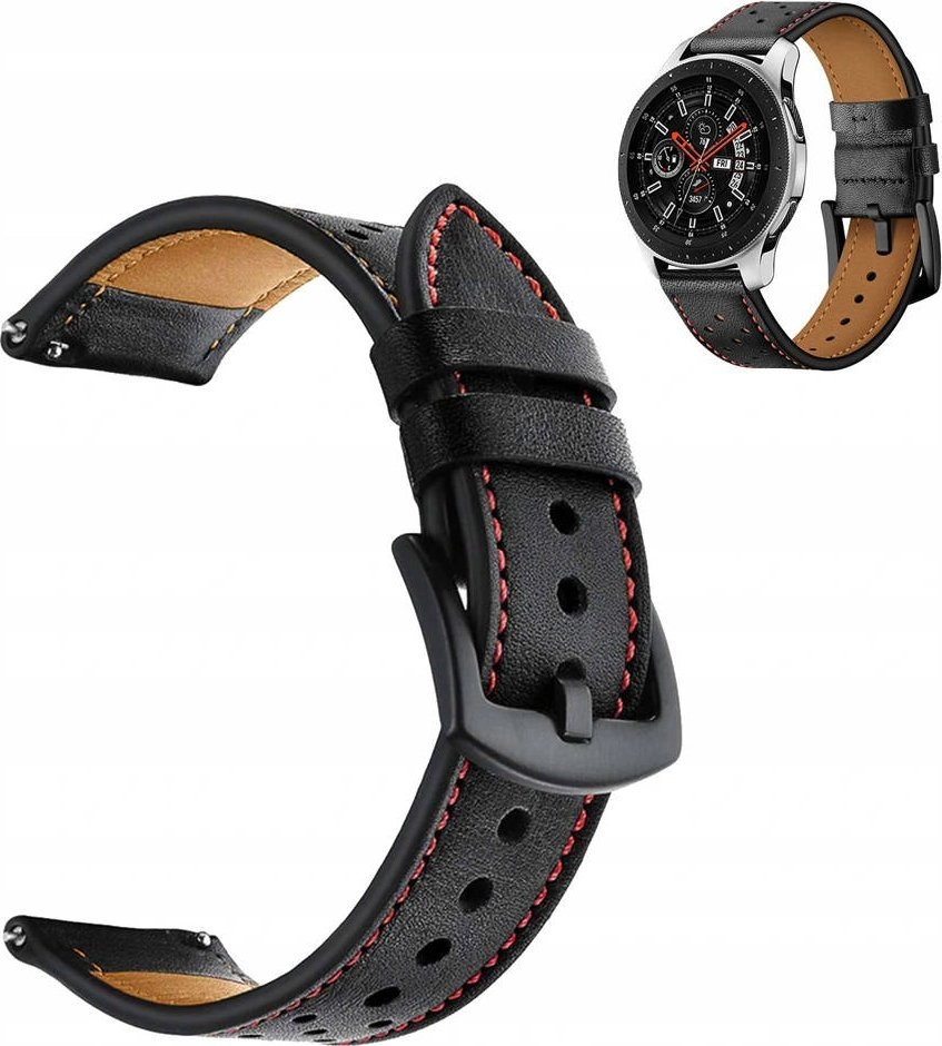 Strado Pasek skórzany do Amazfit BIP/GTS/GTR