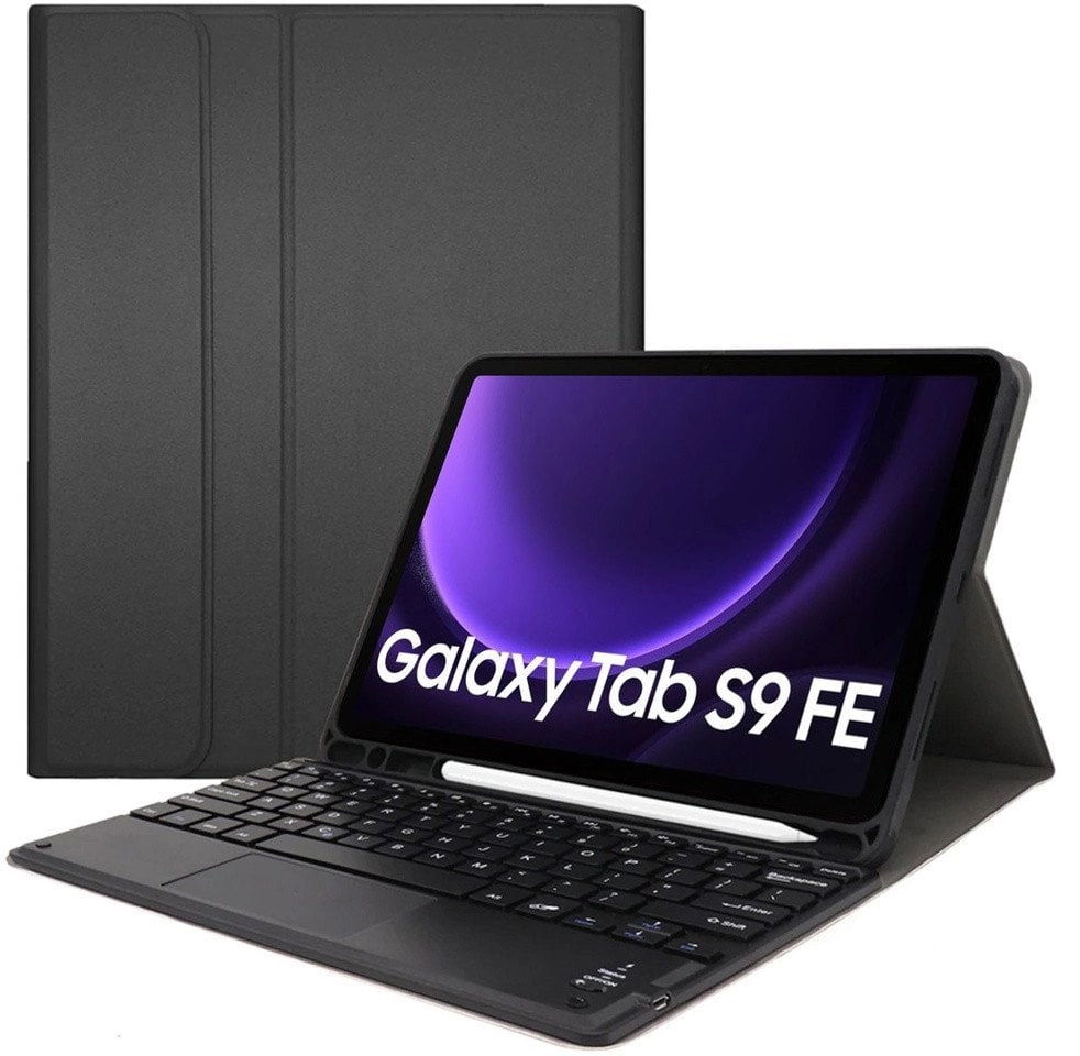 Etui kolorowe z klawiaturą touchpad do