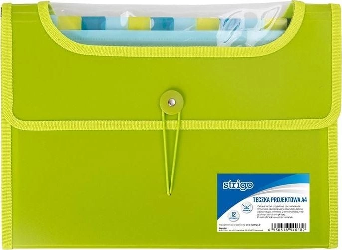 Strigo PP A4 folder with 12