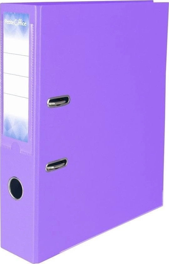 Petite Office binder A4/75mm purple STRIGO