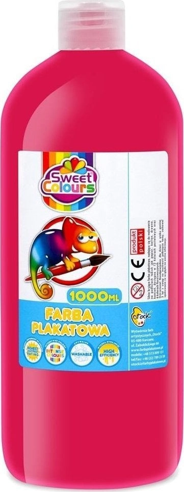 Ruby poster paint 1000ml 5902815960393