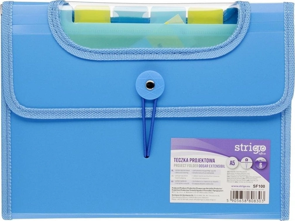 A5 Vfile folder with 6 dividers