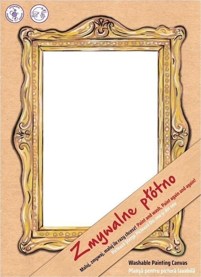 White canvas No pattern Funny Mat