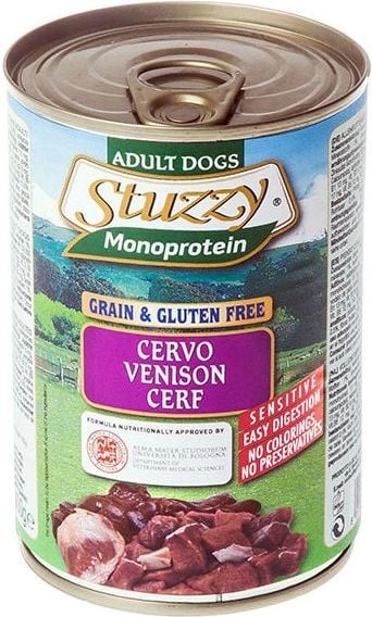 STUZZY Monoprotein Venison - wet dog