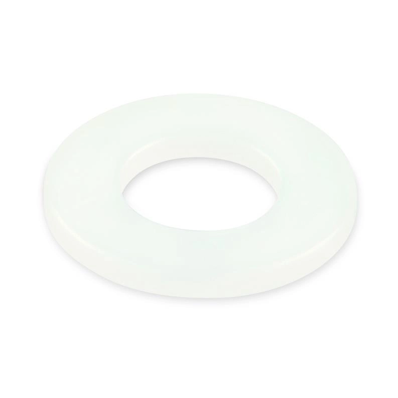 WASHER M 6 PLASTIC WHITE DIN125/15PCS