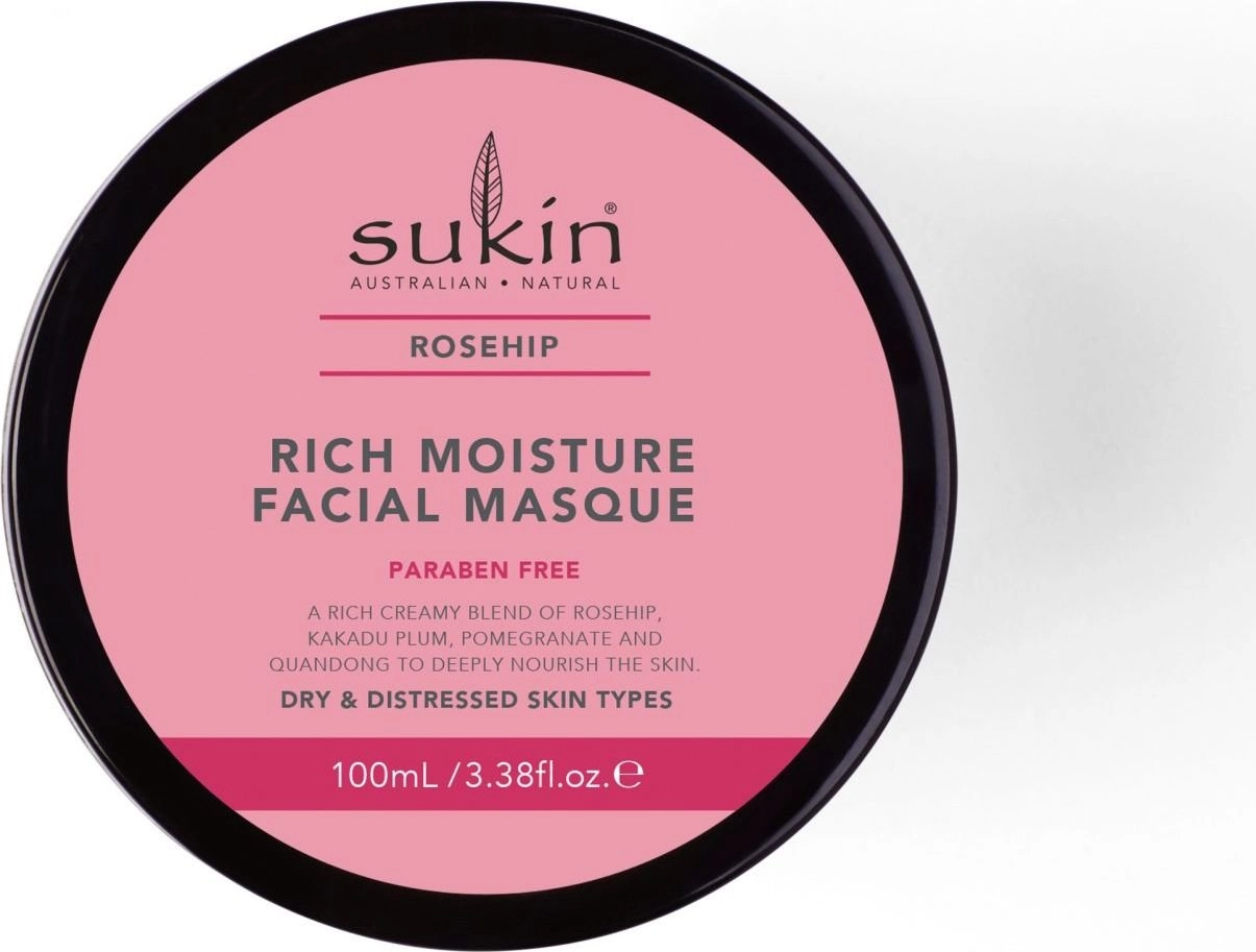 Sukin Sukin ROSEHIP Nawilżająca maseczka do