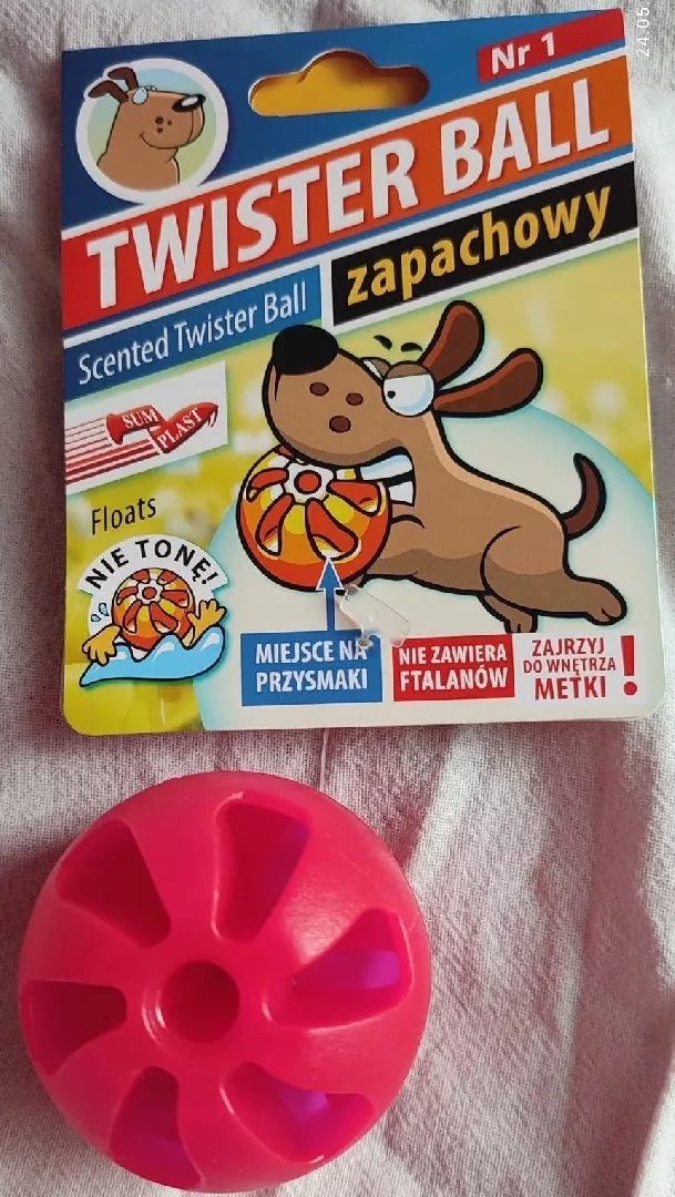 Sum Plast SUM-PLAST ZABAWKA PIŁKA TWISTER