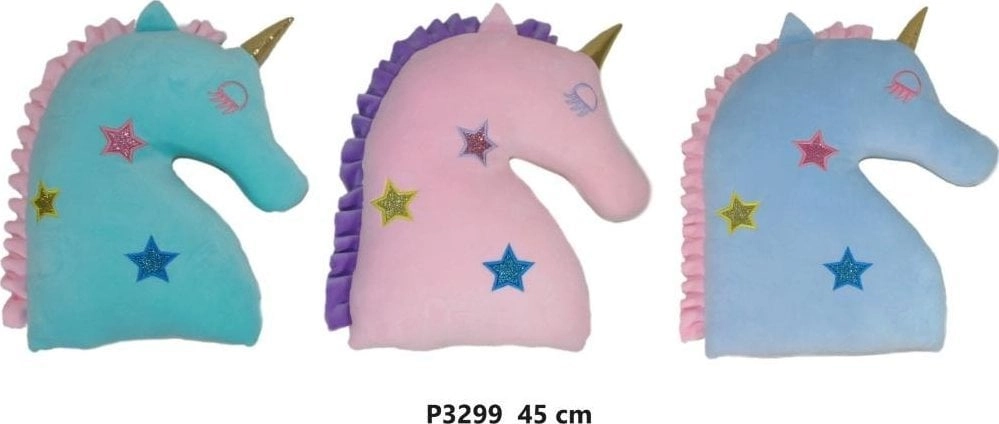 Sun-Day Pillow P-3299 Unicorn 3col 45cm