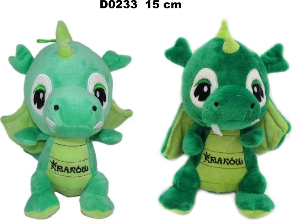 Dragon "Kraków" green 15cm MIX