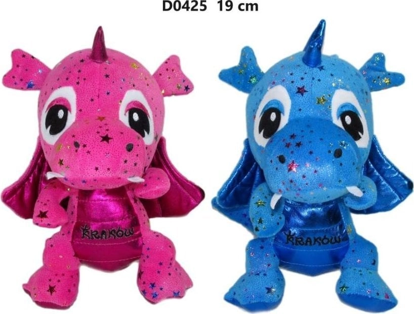 DINO PLUSH TOY 19CM SITTING KRAKOW