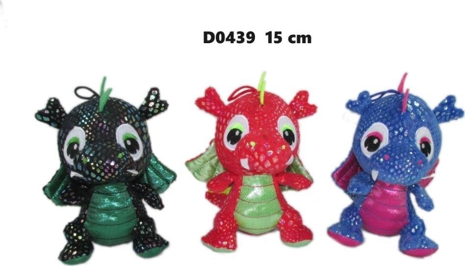 DINO PLUSH TOY 15CM WITH SA