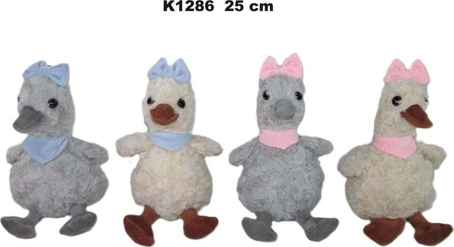 SEATING DUCK PLUSH TOY 25CM WITH