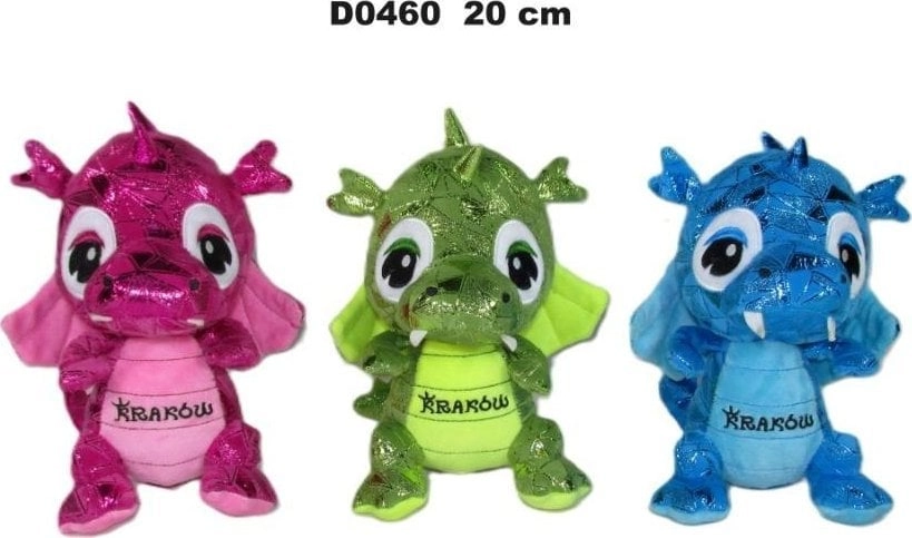 DINO PLUSH TOY 20CM KRAKOW WITH