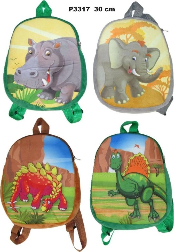 PLUSH SLON BACKPACK 22X27X4 1ZAM SA