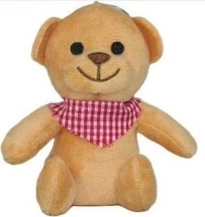 Teddy bear keychain 10cm MIX 5904073170651