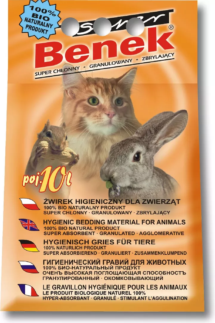 Żwirek dla kota Super Benek Universal