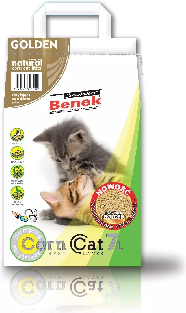 Super Benek Corn Golden Natural cat