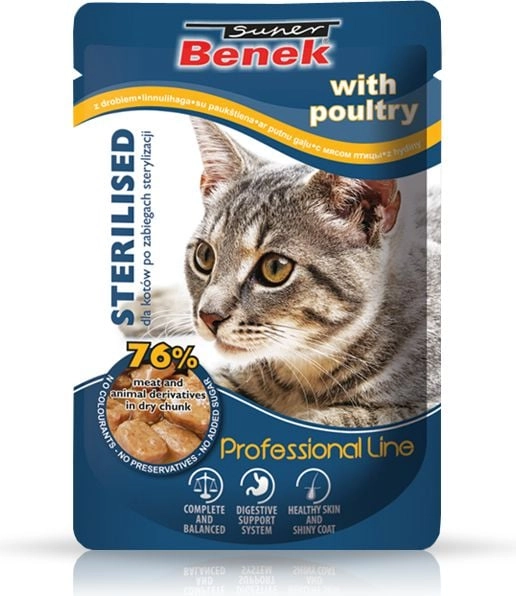 SUPER BENEK Sterilised with poultry -