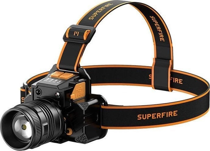 Headlight Superfire HL58  350lm  USB 036073