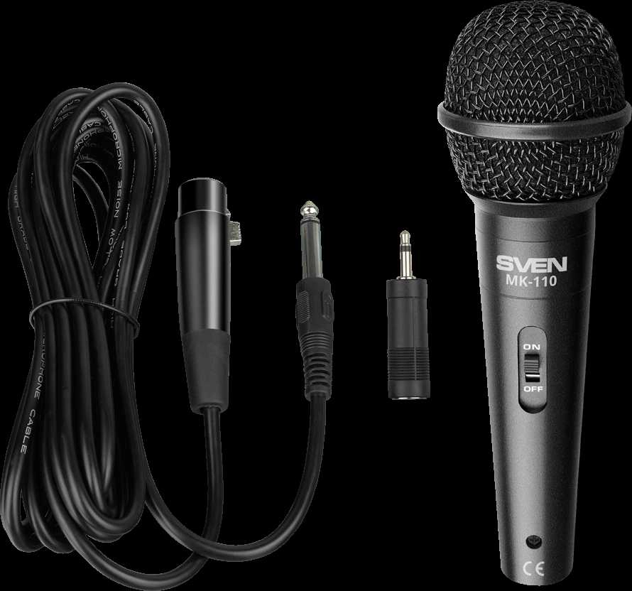 Microphone SVEN MK-110 (wired  dynamic  metal