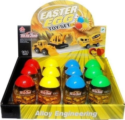 Car in a construction egg MIX