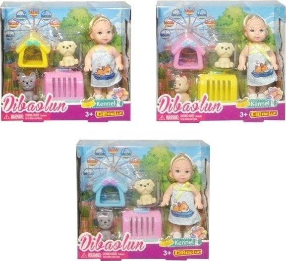 MIX doll with dogs 5902496183159