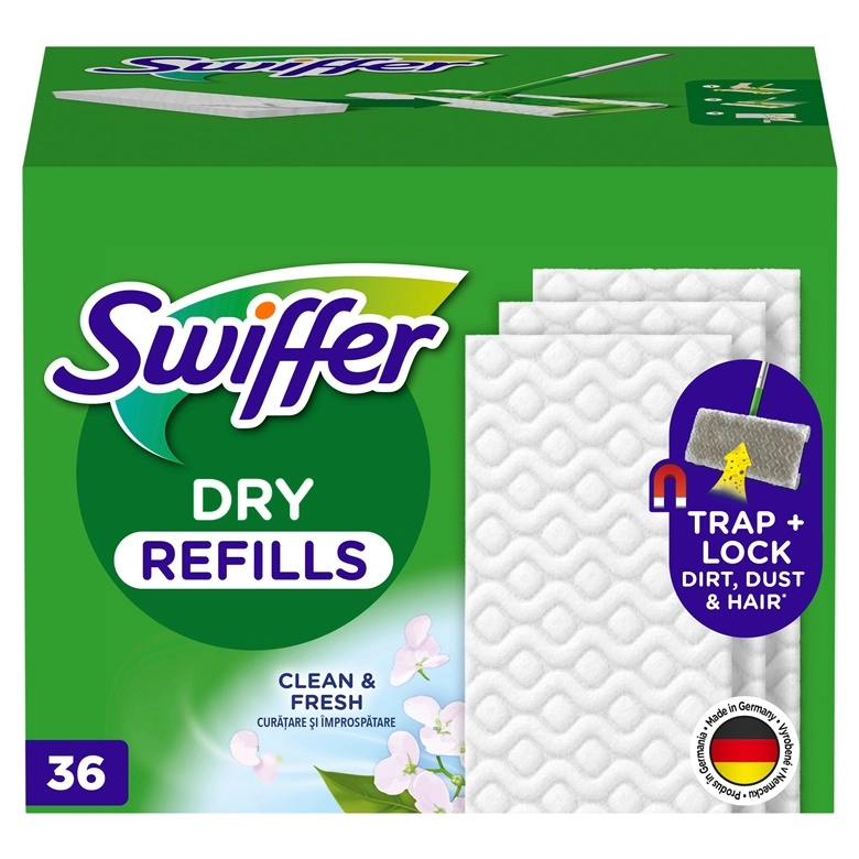 Swiffer Sweeper sausās salvetes  36gab 8006540307939