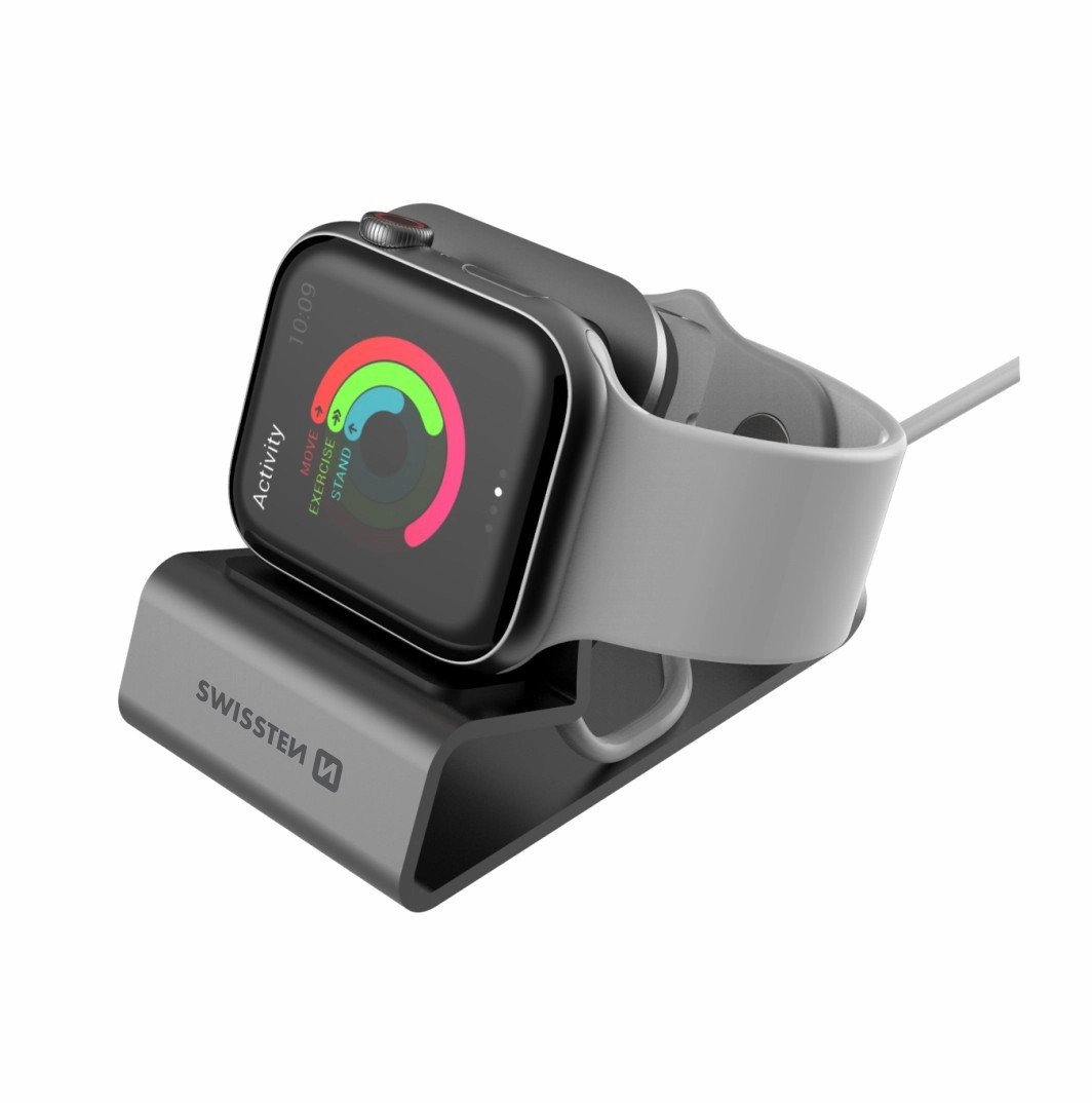 Swissten Aluminum stand for apple watch