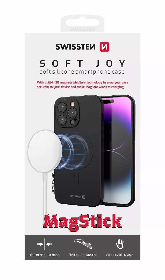 Swissten Soft Joy Case MagStick Apple