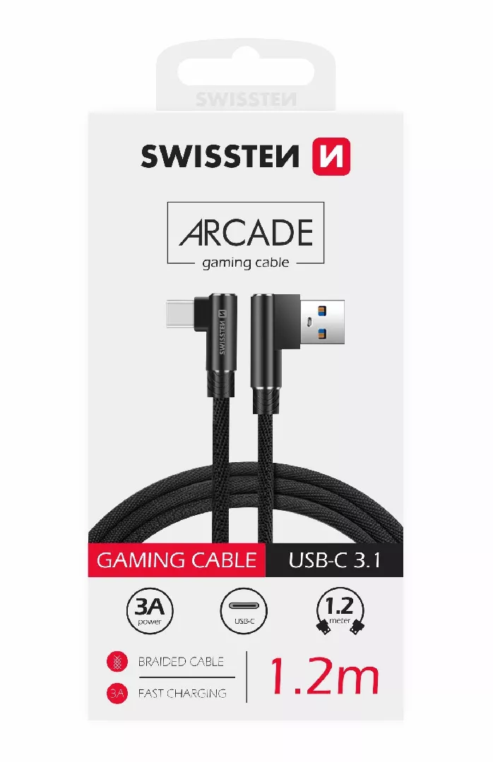 USB kaabel Swissten USB-A - USB-C