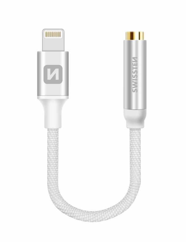 Adapter USB Swissten Lightning to Jack