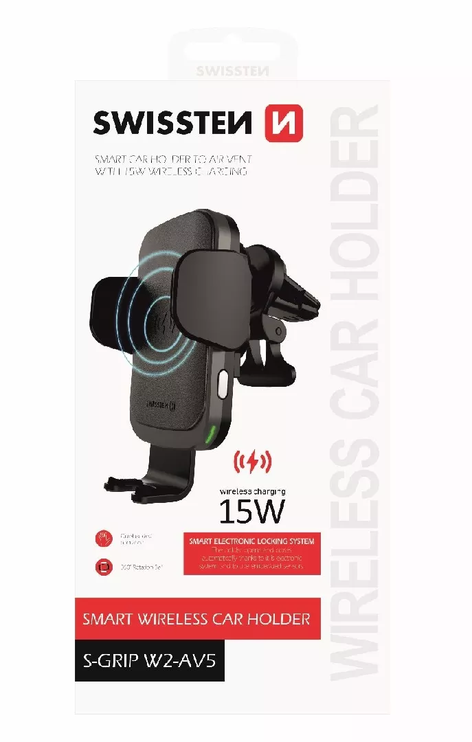 Wireless charger Swissten 15W in the