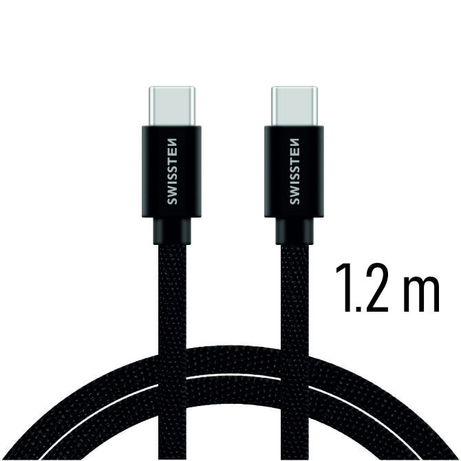 Swissten Textile Universal Quick Charge 3