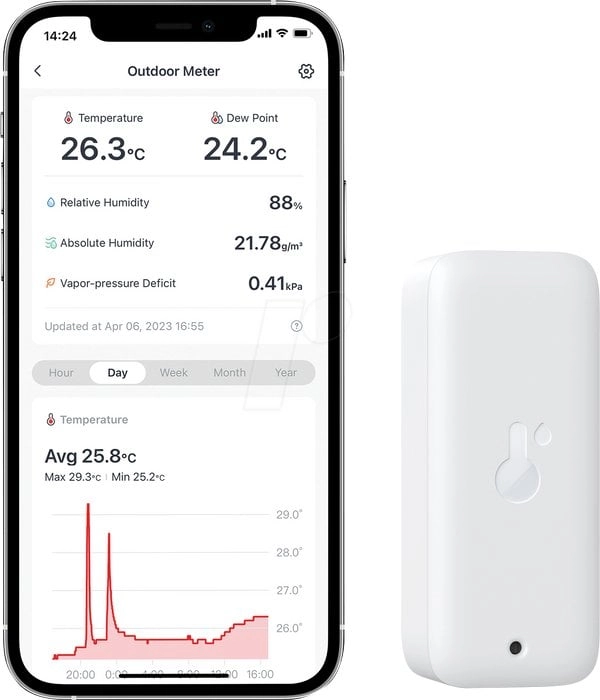 SwitchBot Smart Bundle 3er Pack Thermo-Hygrometer