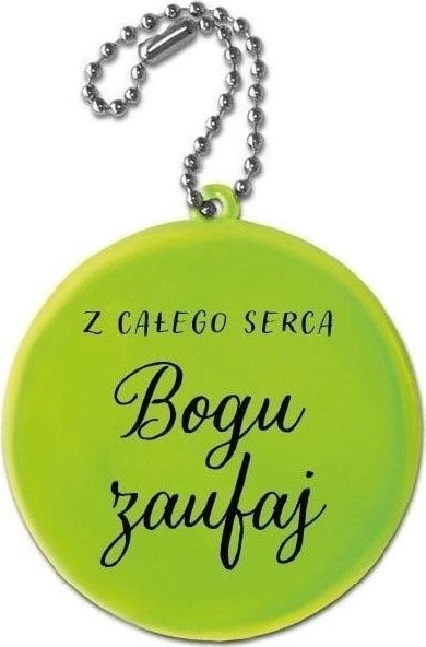 Reflective pendant - Trust God with