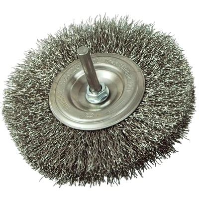 Szczotpol Disc brush with a shank