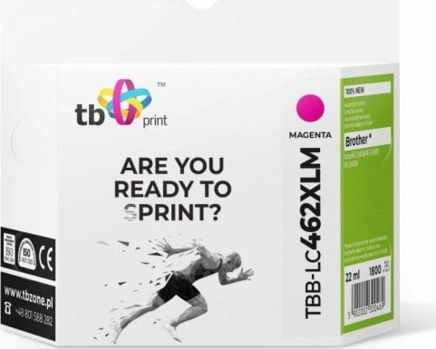 Ink for Brother MFC-J3540DW TBB-LC462XLM 100%