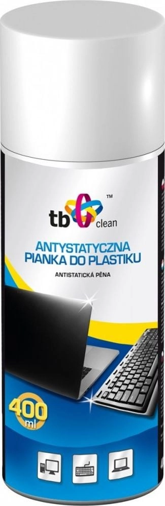 Antistatic foam for plastic surfaces 400ml
