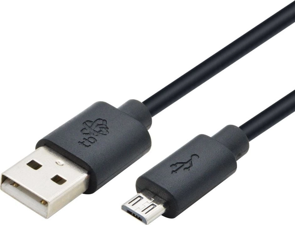 Kabel USB-Micro USB 1.8m czarny