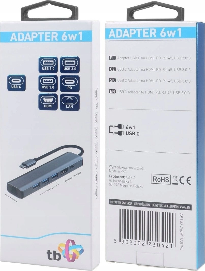 HUB USB TB Print Adapter HUB