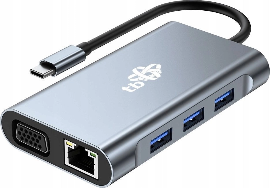 HUB Adapter USB C 8w1 HDMIx2