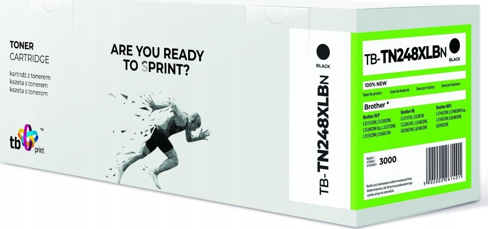 Toner do Brother TN248XLBK TB-TN248XLBN 100%