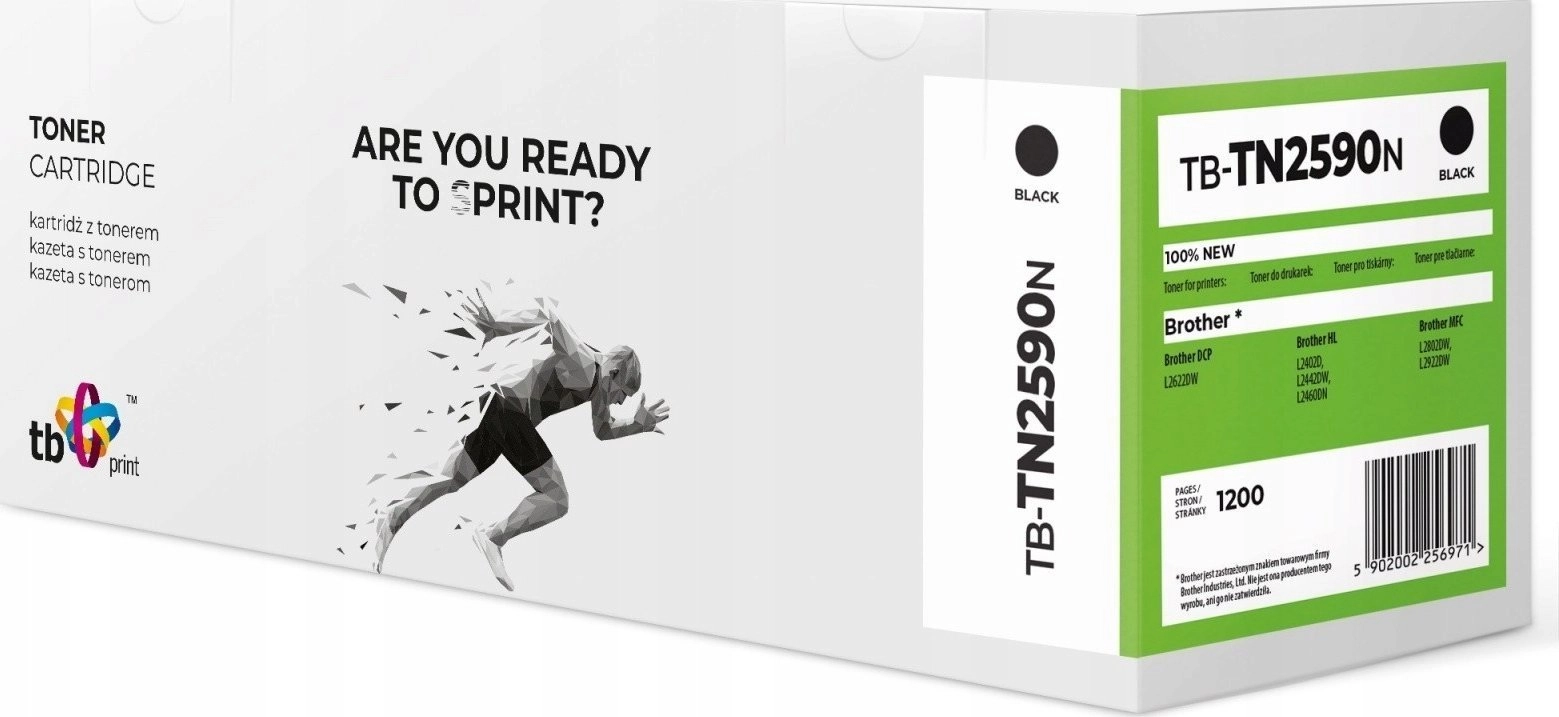 Toner do Brother TN2590 TB-TN2590N BK