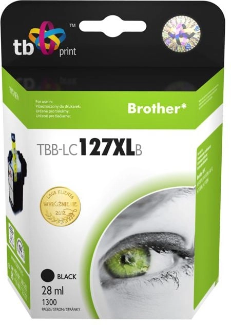 Tusz do Brother LC127XL Black TBB-LC127XLB