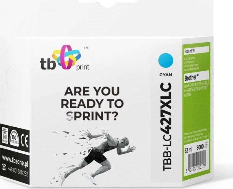 Ink for Brother MFC-J5955DW TBB-LC427XLC 100%