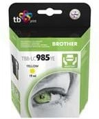 Tusz do Brother LC 985 ŻÓŁTY