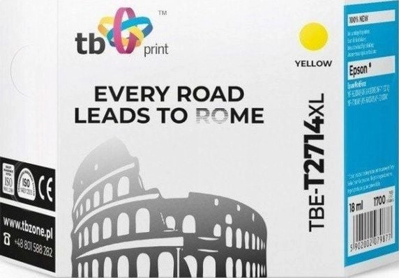 Ink for Epson WF-3620 TBE-T2714XL yellow