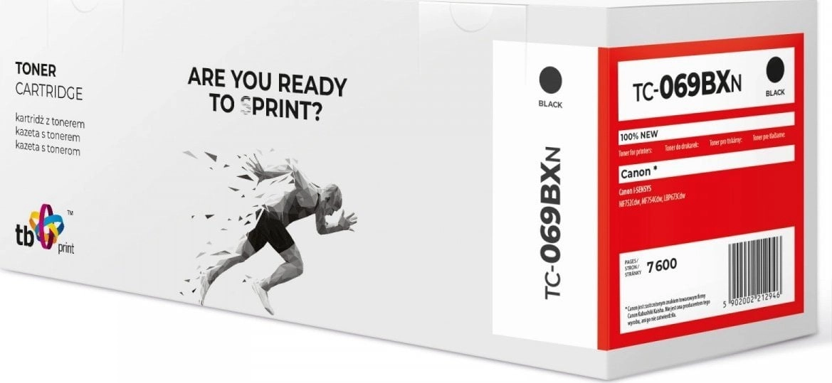 Toner for Canon MF752 TC-069BXN BK