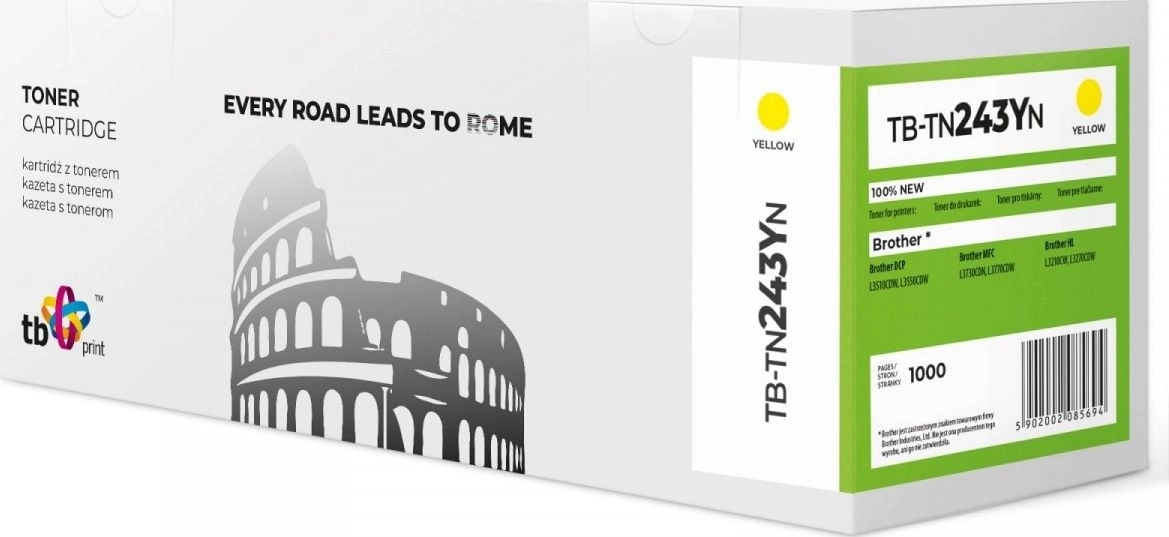 Toner for Brother TB243 Y TB-TN243YN